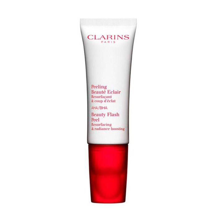 Clarins Peeling Beauté Éclair Exfoliante Facial Renovador Rápido Pieles Luminosas y Antiedad Todo Tipo de Pieles 50 mL Clarins Peeling Beauté Éclair Exfoliante Facial Renovador Rápido Pieles Luminosas y Antiedad Todo Tipo de Pieles 50 mL
