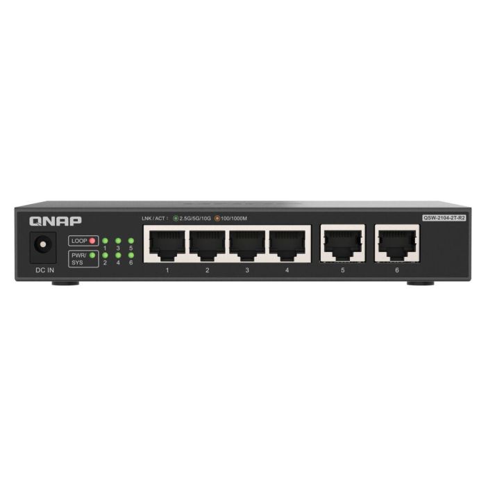 Switch Qnap QSW-2104-2T-R2 8