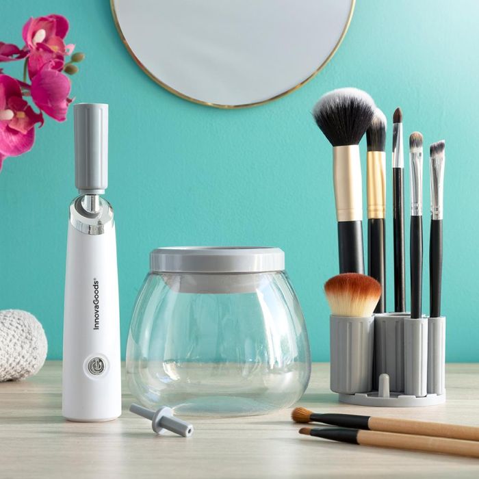 Limpiador y Secador Automático de Brochas de Maquillaje Maklin InnovaGoods 4 Limpiador y Secador Automático de Brochas de Maquillaje Maklin InnovaGoods 4