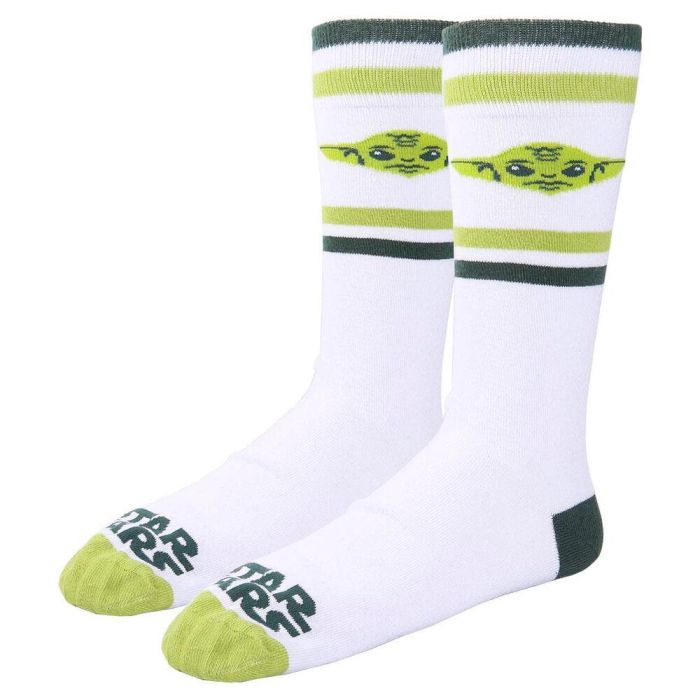 CERDÁ Set 3 Calcetines Mandalorian Star Wars Talla 40-46 - 86% Algodón, 12% Poliamida, 2% Elastano 1 CERDÁ Set 3 Calcetines Mandalorian Star Wars Talla 40-46 - 86% Algodón, 12% Poliamida, 2% Elastano 1