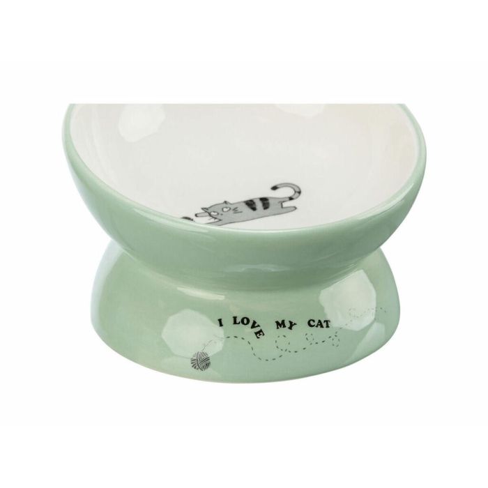 Comedero para Perro Trixie Blanco Verde Ø 13 cm 150 ml 2