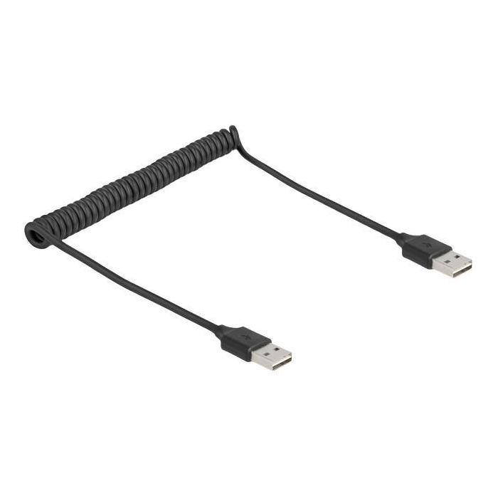 Delock Spiralkabel EASY-USB 2.0 Tipo-A Macho a EASY-USB 0 Delock Spiralkabel EASY-USB 2.0 Tipo-A Macho a EASY-USB 0
