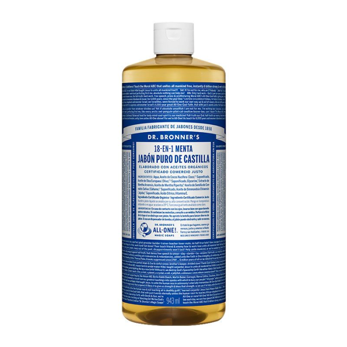 Dr Bronner'S Jábon Líquido Menta 945 mL