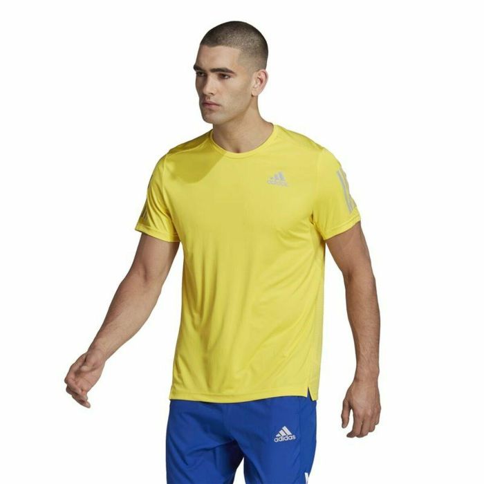 Camiseta de Manga Corta Hombre Adidas Graphic Tee Shocking Amarillo XS 0 Camiseta de Manga Corta Hombre Adidas Graphic Tee Shocking Amarillo XS 0