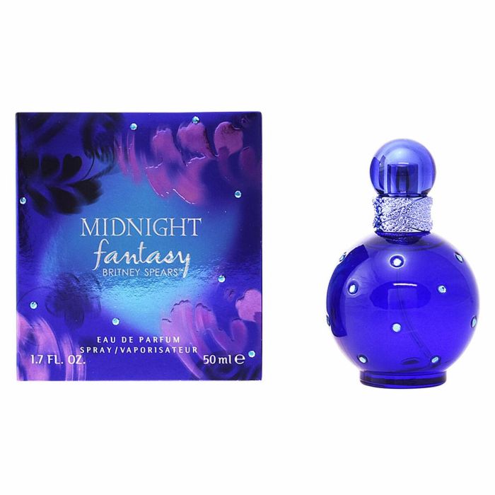 Britney Spears MIDNIGHT FANTASY Eau de Parfum Vaporizador para Mujer 100 ml. Fragancia Floral Frutal con notas de ciruela, cereza y vainilla. 3