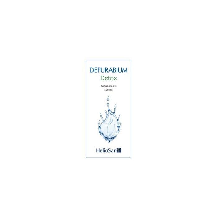 HELIOSAR Depurabium Gotas 120ml - Detox y Apoyo Inmunológico con Selenio y Zinc