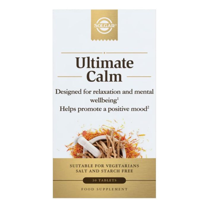 Solgar Ultimate Calma Comprimidos 1 Solgar Ultimate Calma Comprimidos 1
