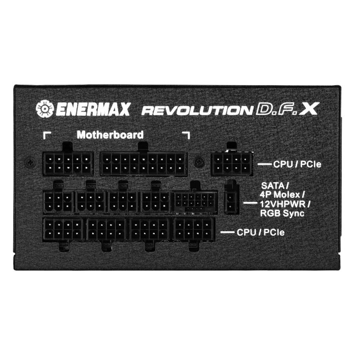Enermax Revolution D.F.X ERT850EWT Fuente de Alimentación 850W 80+ Gold Kabelmanagement ATX 3.0 Modular 7