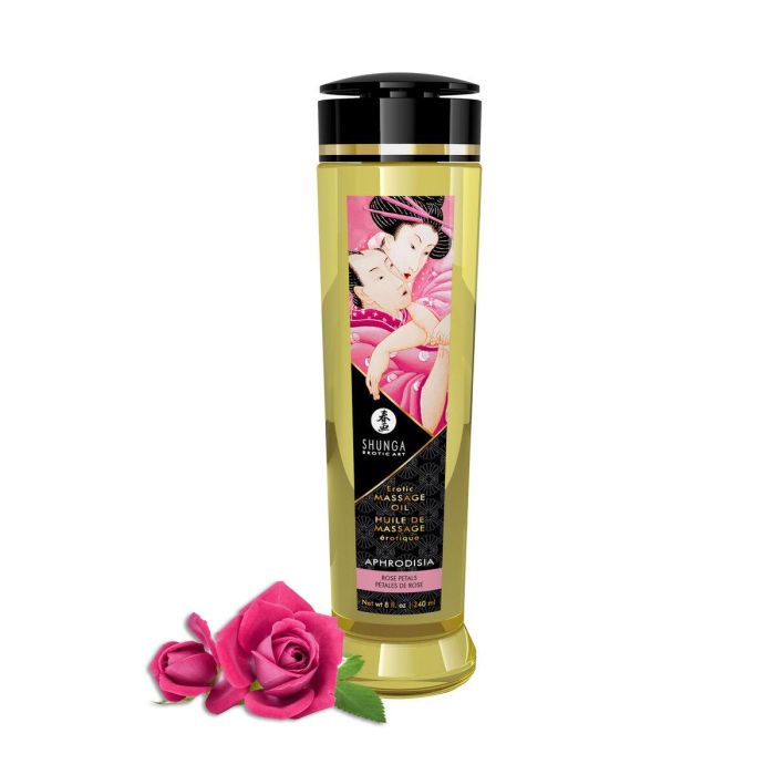 Aceite de Masaje Erótico Shunga 240 ml Rosas 1