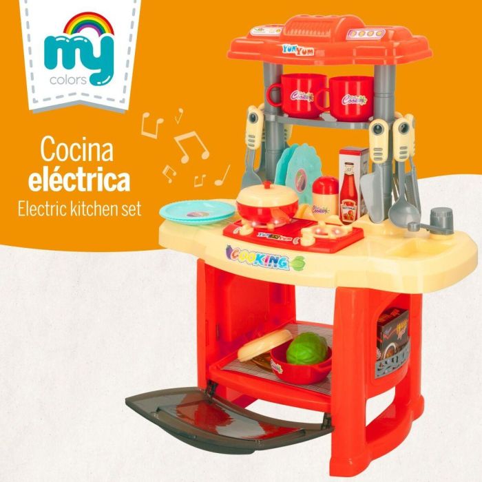 Cocina de Juguete Colorbaby 23 Piezas 37 x 47 x 23 cm 5 Cocina de Juguete Colorbaby 23 Piezas 37 x 47 x 23 cm 5