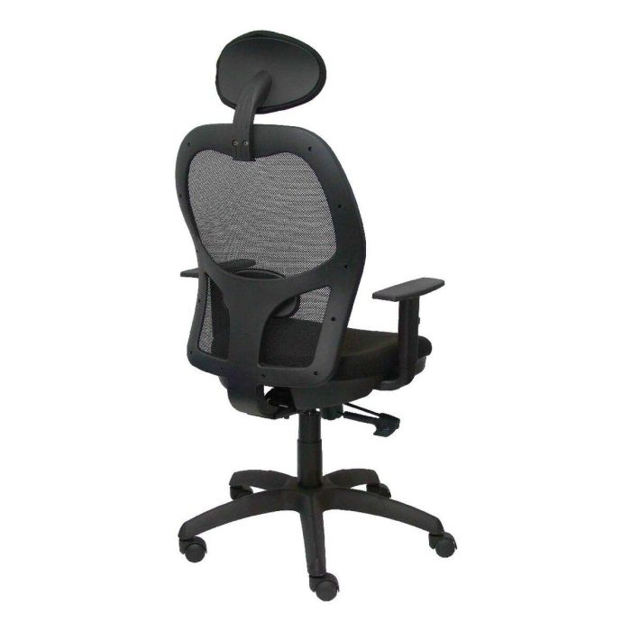 Silla de Oficina con Cabecero Jorquera P&C I840CTK Negro 1