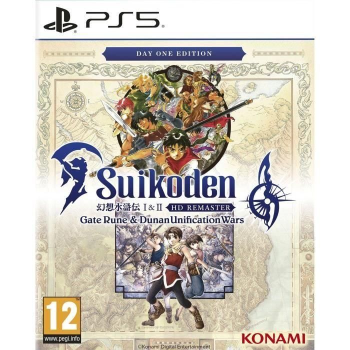 Suikoden 1 y 2 HD Remaster Edición Día Uno - Juego de PS5 Suikoden 1 y 2 HD Remaster Edición Día Uno - Juego de PS5
