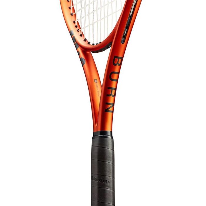 Raqueta de Tenis Wilson Burn 100 V5.0 Naranja Oscuro 1