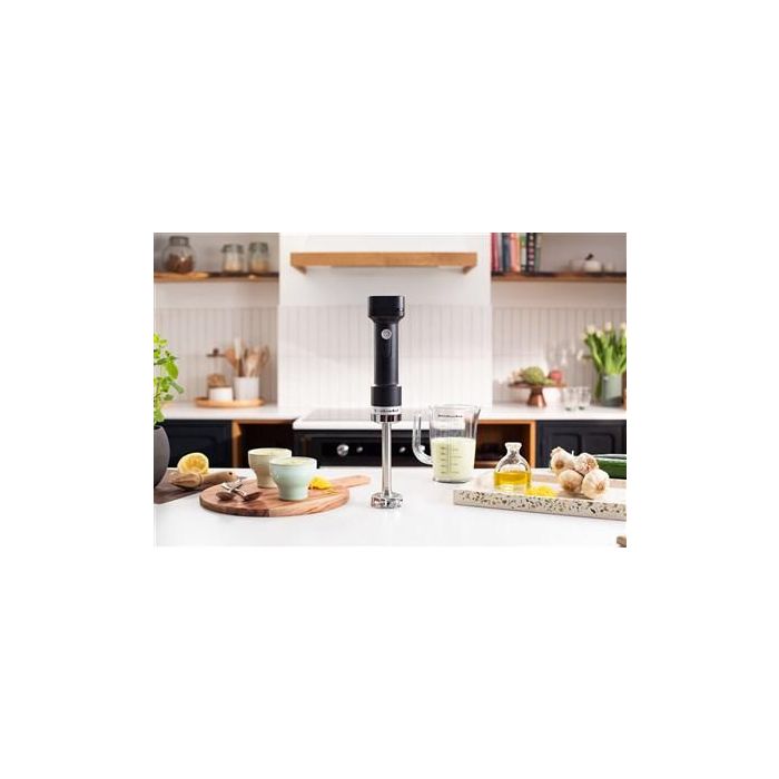 Kitchenaid 5KHBRV71BM Batidora de Mano Inalámbrica con Batería Go, Negro Mate 6