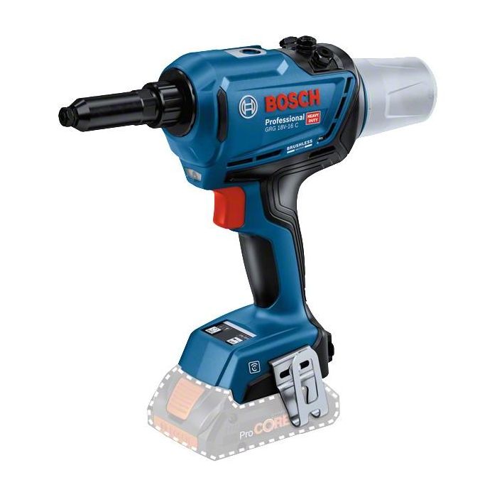 Bosch GRG 18V-16 C solo Karton Pistola Remachadora a Batería