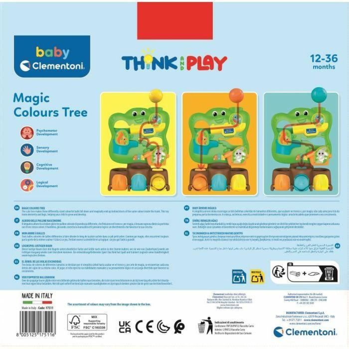 Clementoni 8005125175116 Mi árbol de bolas Juego Educativo 1 Clementoni 8005125175116 Mi árbol de bolas Juego Educativo 1