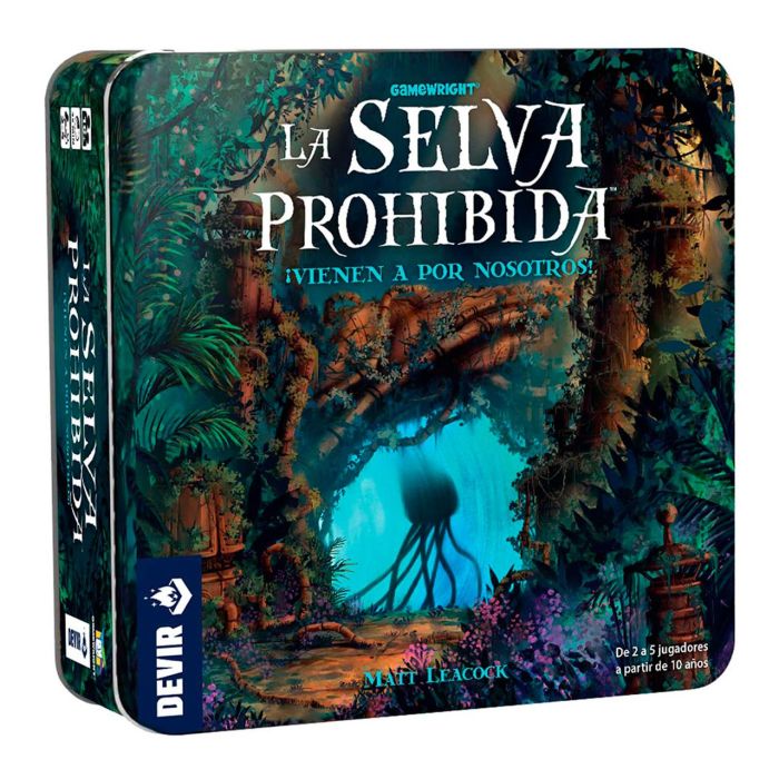 Devir Bgselsp La Selva Prohibida: Juego de Mesa Cooperativo, Escape de Arañas Aliens, +8 años 1 Devir Bgselsp La Selva Prohibida: Juego de Mesa Cooperativo, Escape de Arañas Aliens, +8 años 1
