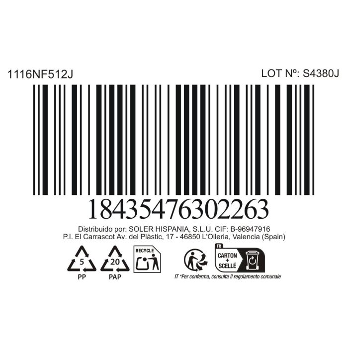 La Mediterranea Vajilla Opal Cuadrada Palaos 12 Piezas 28 cm, 23 cm, 21.5 cm 2