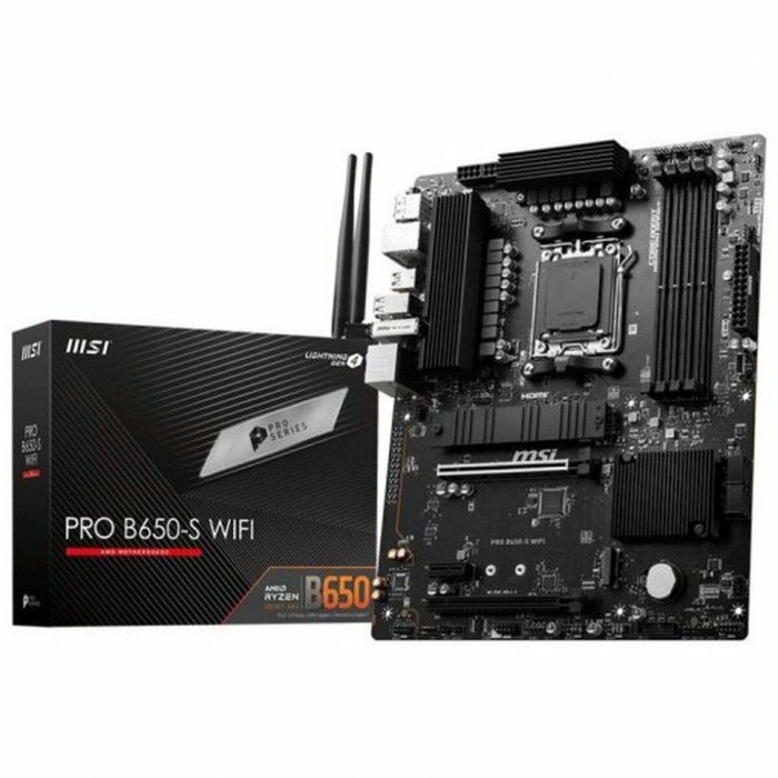 MSI Placa Base PRO B650-S WiFi AM5 ATX