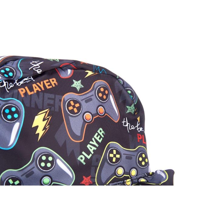 Mochila Infantil Pincello Games 22x28x12 cm - Estampado Colorido (12 Unidades) 3 Mochila Infantil Pincello Games 22x28x12 cm - Estampado Colorido (12 Unidades) 3