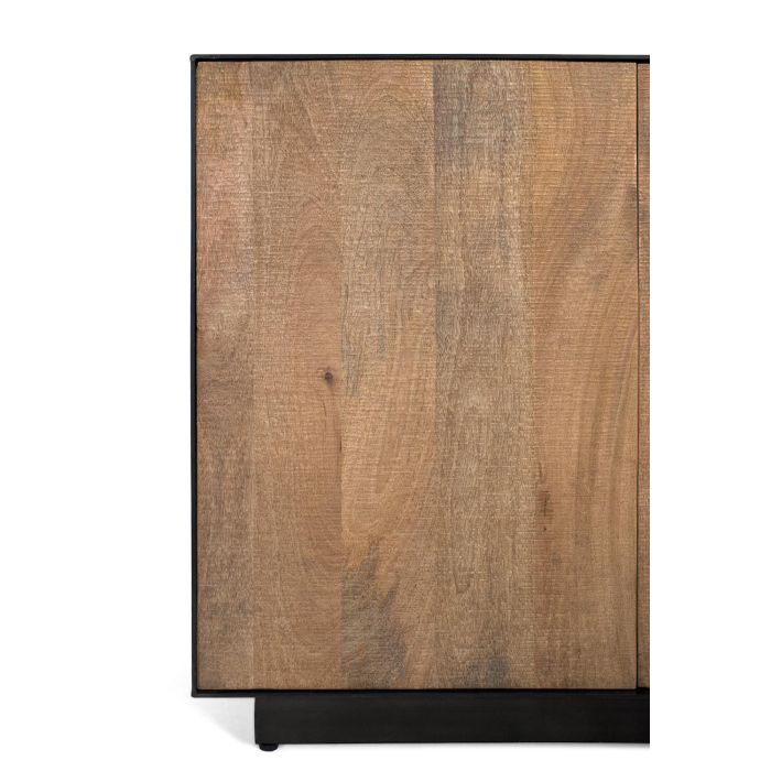 Giner y Colomer Aparador 4 Puertas Madera de Mango 200 cm Natural 3