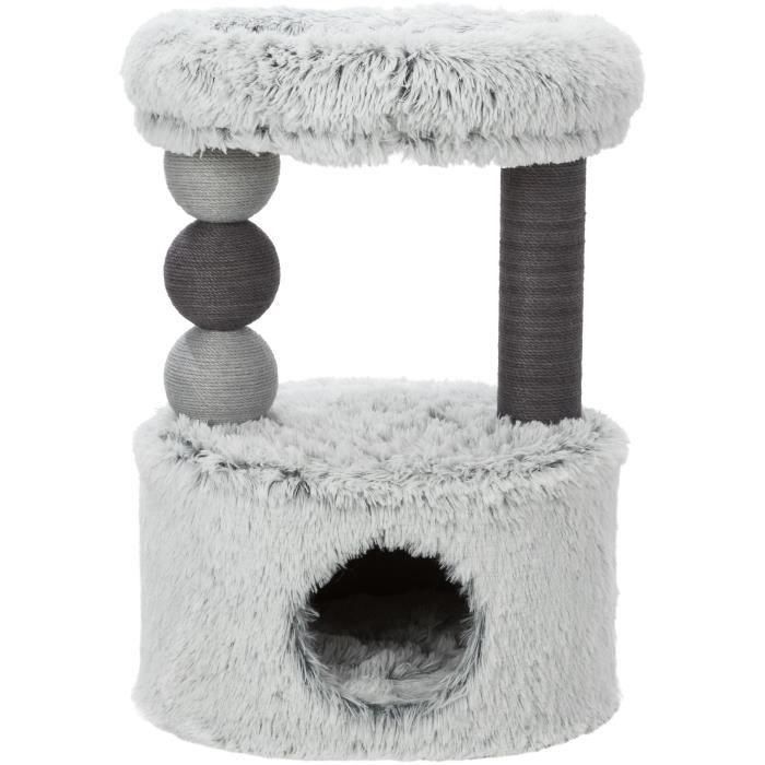 TRIXIE Rascador para gatos Harvey - 73 cm - Blanco negro TRIXIE Rascador para gatos Harvey - 73 cm - Blanco negro