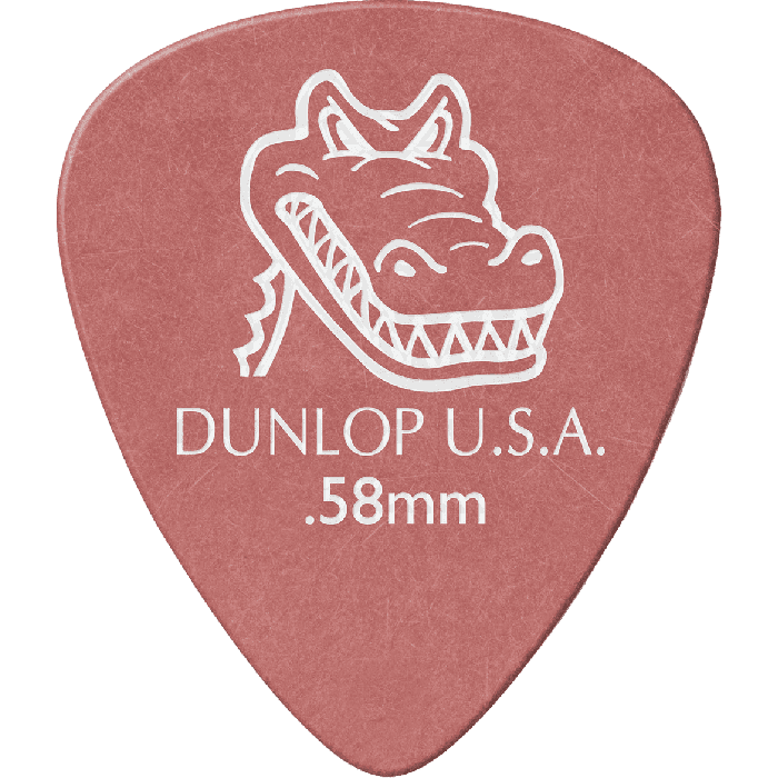 Dunlop Pack 12 Púas Gator Grip 0,58Mm 1