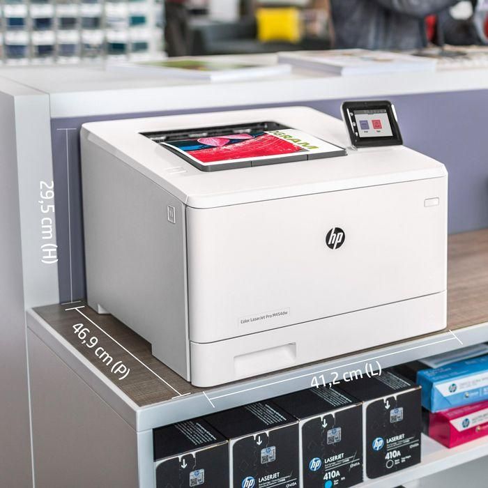 HP Color LaserJet Pro M454dw Impresora Láser Color Profesional A4 con WiFi, 28 ppm, Resolución 600x600ppp 20