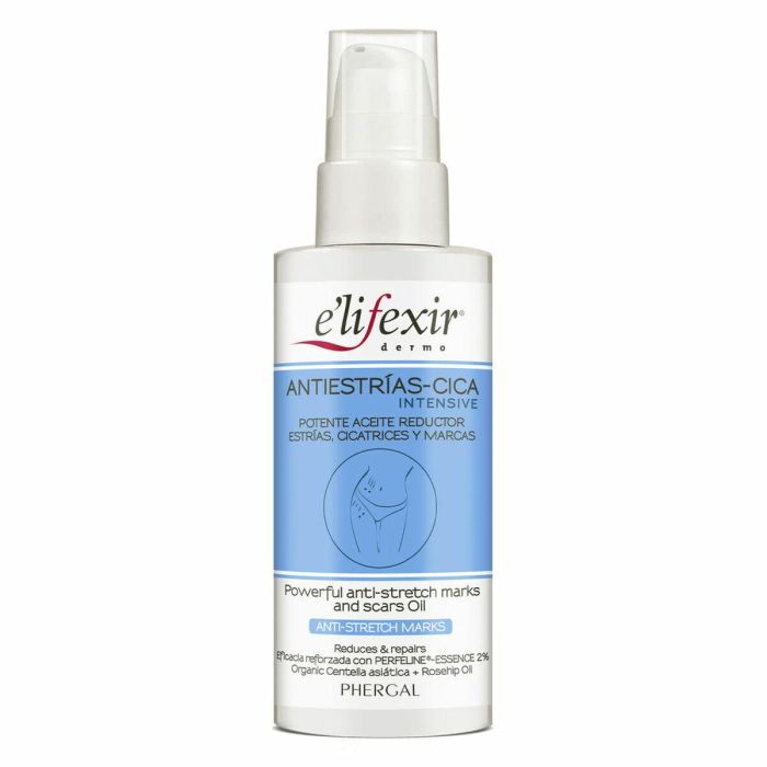 E'Lifexir Aceite Cica Intensive Antiestrías - Reduce estrías y cicatrices, 100 ml E'Lifexir Aceite Cica Intensive Antiestrías - Reduce estrías y cicatrices, 100 ml