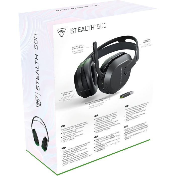 Turtle Beach Stealth 500 XB Headset Estéreo Over-Ear Negro 3 Turtle Beach Stealth 500 XB Headset Estéreo Over-Ear Negro 3