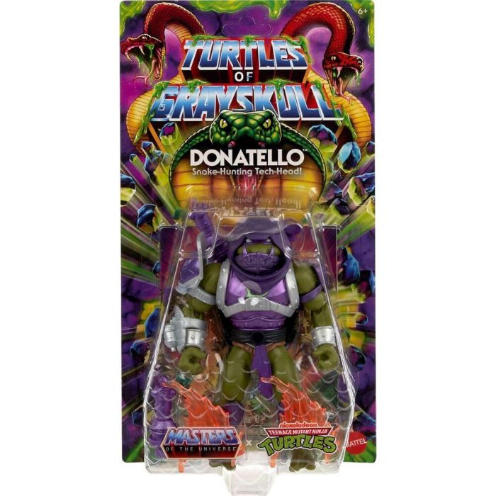 Figura Donatello Turtles of Grayskull Masters of the Universe 14cm 4 Figura Donatello Turtles of Grayskull Masters of the Universe 14cm 4
