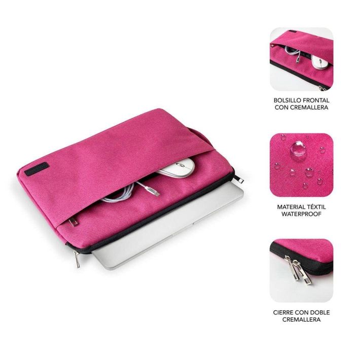 SUBBLIM Maletin Urban Laptop Sleeve 13,3-14" Pink 21