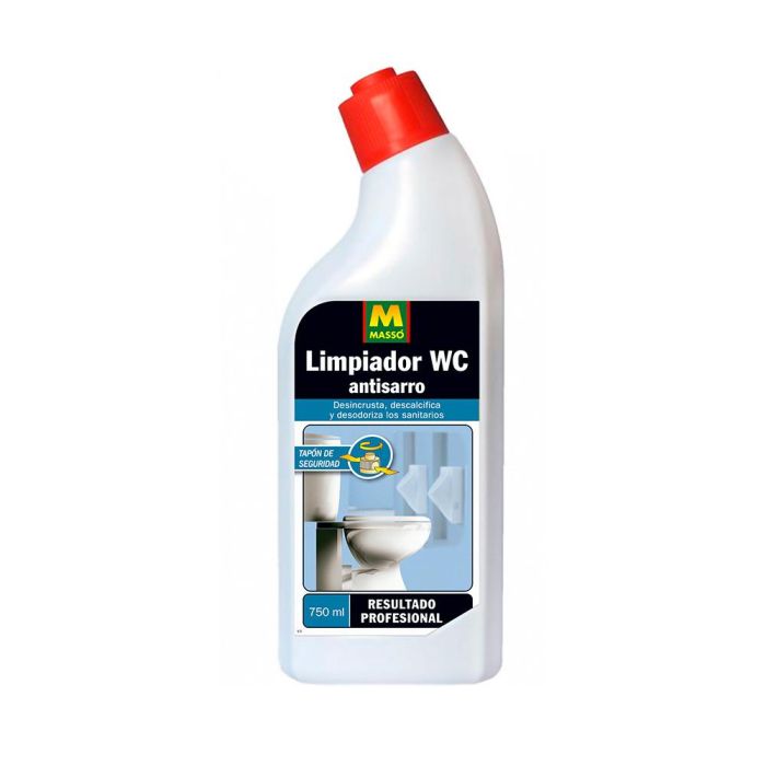 Limpiador antisarro inodoros 750 ml 231151n masso