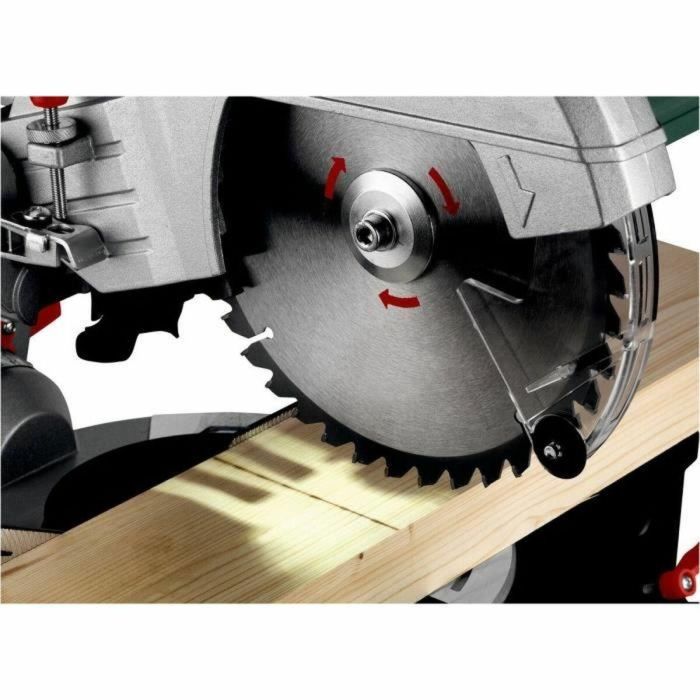 Metabo 613216000 Tronzadora radial KGS 216 M con línea de corte de precisión LED 3