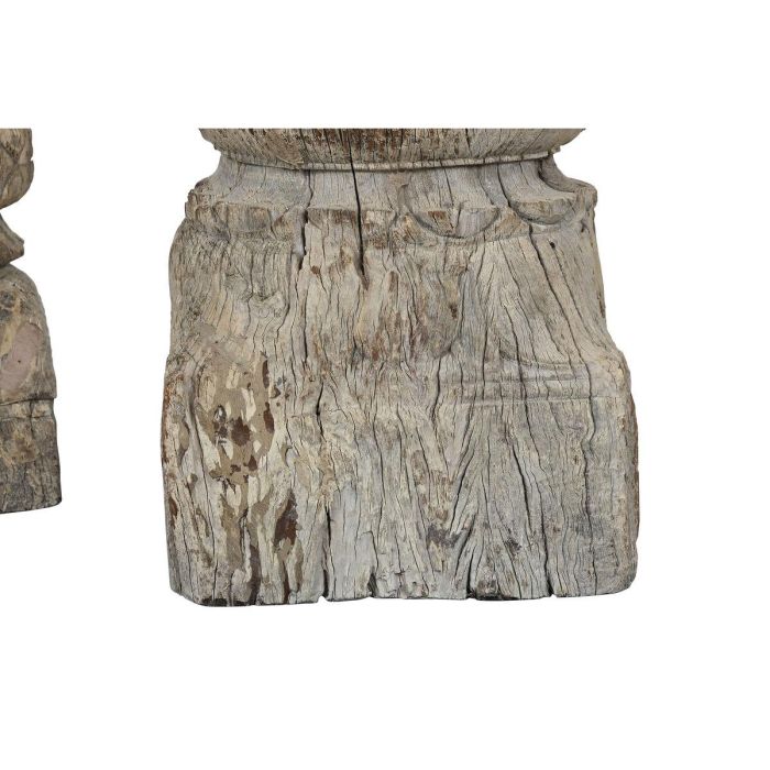 Figura Decorativa Home ESPRIT Natural 23 X 23 X 149 cm 4 Figura Decorativa Home ESPRIT Natural 23 X 23 X 149 cm 4