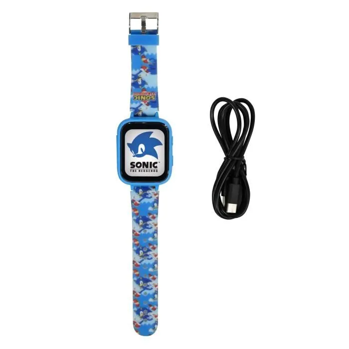 Lexibook Reloj Cámara Táctil Sonic DMW070SN para Niños con Reproductor MP3 y Podómetro, +5 Años 2