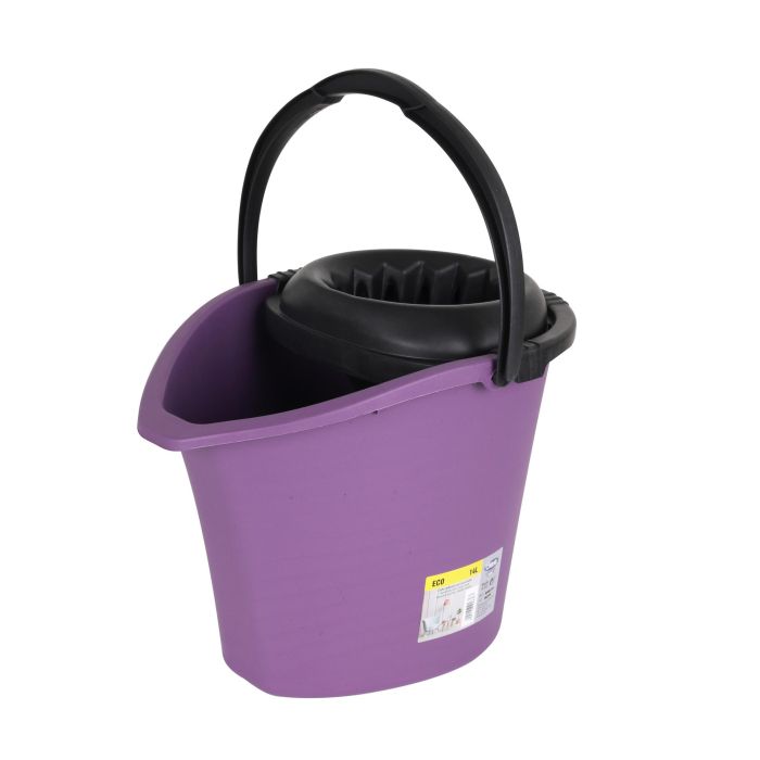 Dem Cubo Oval 14L con Escurridor "Eco Reverse" Medidas 39x30x32 cm (12 Unidades) 6