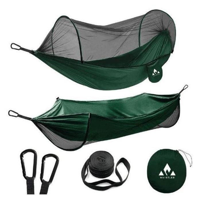 Hamaca - WHISTLER - Tongass - Con mosquitera - Nylon y poliéster - Ligera y cómoda 3 Hamaca - WHISTLER - Tongass - Con mosquitera - Nylon y poliéster - Ligera y cómoda 3