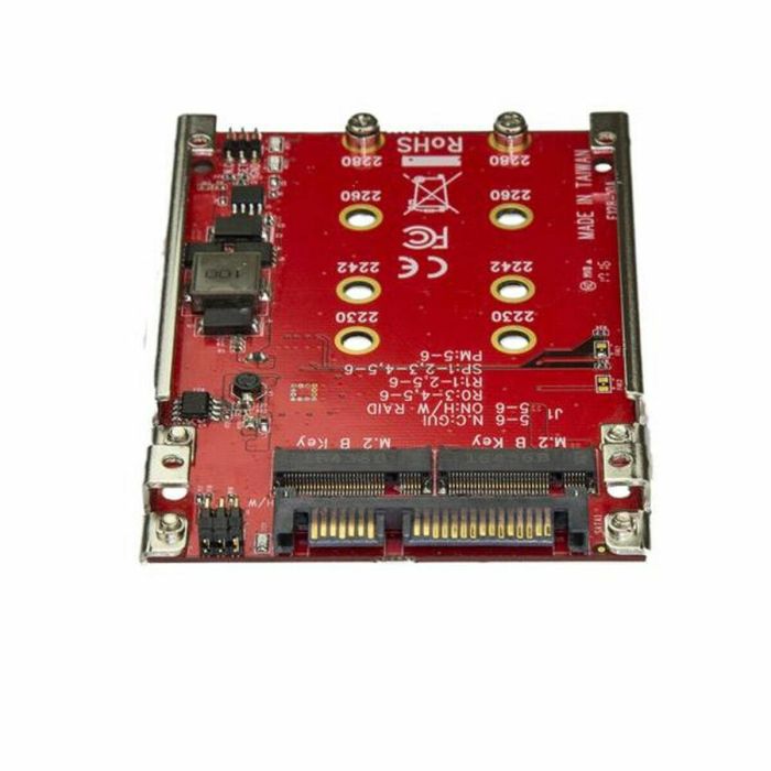 Adaptador SATA Startech S322M225R M.2 SATA 2.5" 2 Adaptador SATA Startech S322M225R M.2 SATA 2.5" 2