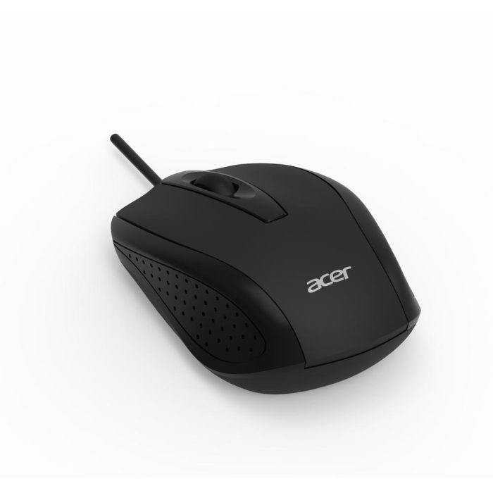 Acer Raton USB 3 Botones, Rueda de Desplazamiento, 1000 DPI, Cable 1.5m, Color Negro 1