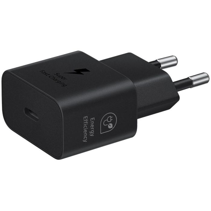 Samsung Cargador Pared 25W USB-C Negro EP-T2510NBEGWW 1 Samsung Cargador Pared 25W USB-C Negro EP-T2510NBEGWW 1