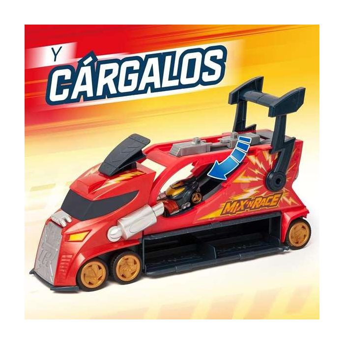 Camion thunder truckt-racers mix ‘n race transporta y lanza coches incluye coche exclusivo. 23x35x12cm 5 Camion thunder truckt-racers mix ‘n race transporta y lanza coches incluye coche exclusivo. 23x35x12cm 5