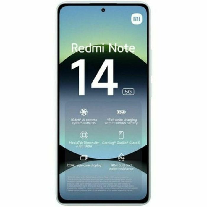 Xiaomi Redmi Note 14 8GB 256GB Dual SIM 5G Coral Green OEM 29