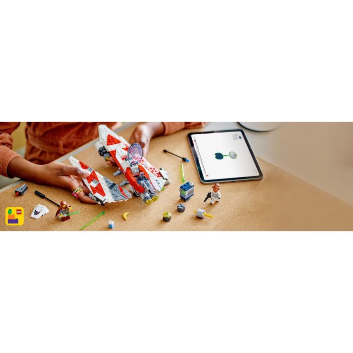 LEGO 75388 Star Wars Caza Estelar de Jedi Bob, incluye 2 Minifiguras, Droide Servo, Juguete de Construcción para Niños +8 años 5 LEGO 75388 Star Wars Caza Estelar de Jedi Bob, incluye 2 Minifiguras, Droide Servo, Juguete de Construcción para Niños +8 años 5