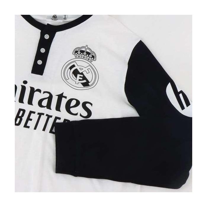 Pijama largo single jersey real madrid s 3