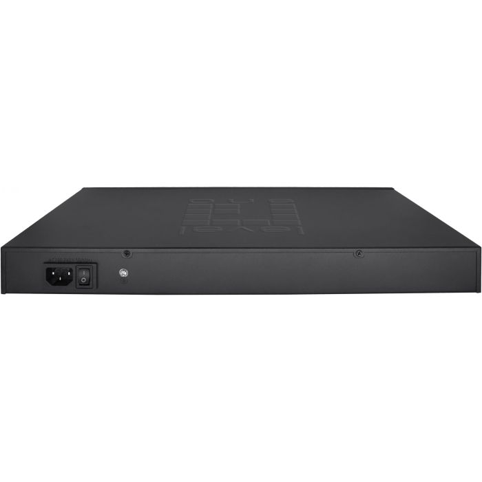 Switch 24x GE GES-2128P 4xGSFP 19" 380W 24xPoE+ 1