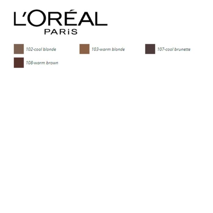 Lápiz de Cejas High Contous L'Oreal Make Up 2