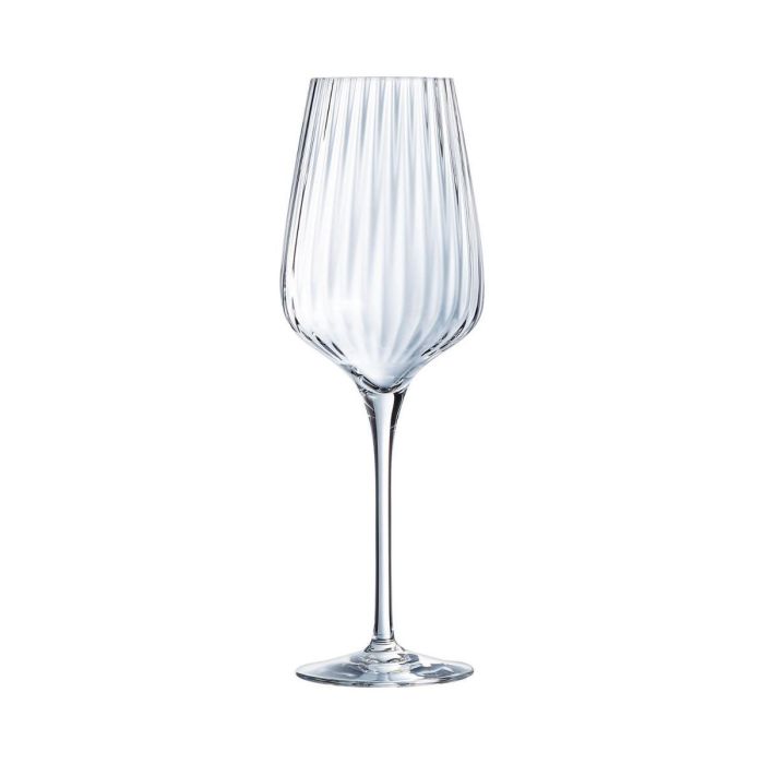 Chef & Sommelier Set 6 Copas Vino Vidrio Symetrie 55 cL Transparente con Relieve 0 Chef & Sommelier Set 6 Copas Vino Vidrio Symetrie 55 cL Transparente con Relieve 0