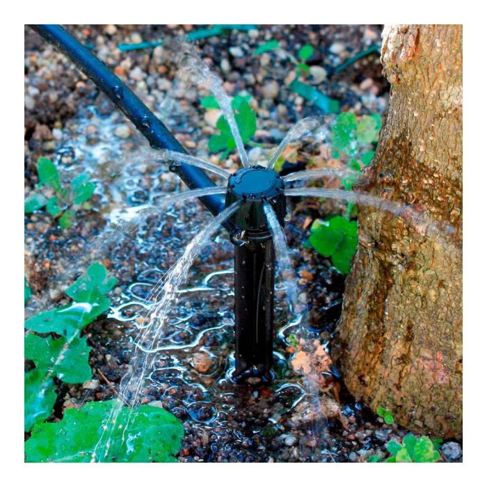 Blue Bird-Altadex Gotero Regulable con Piqueta 0-70 l/h Pack 10 Unidades para Huerto y Jardín 1