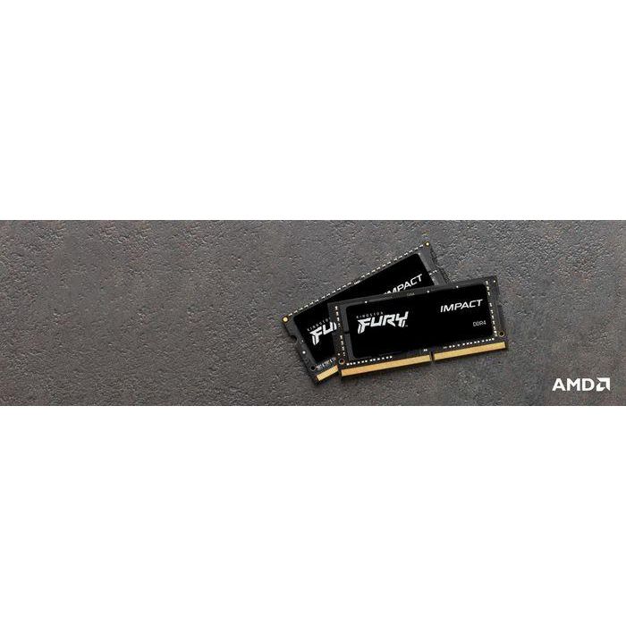 Kingston FURY Impact 16GB (2x8GB) 3200MHz DDR4 CL20 SODIMM para Portátil 5 Kingston FURY Impact 16GB (2x8GB) 3200MHz DDR4 CL20 SODIMM para Portátil 5